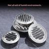 Air Vent Grille 75-200mm 201 Stainless Steel Waterproof Insect Proof Vent Cover for Exterior Wall Balcony Ventilation