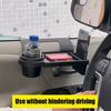 Multi-Function Car Door Hanging Organizer Plastic Phone Cup Holder Storage Box