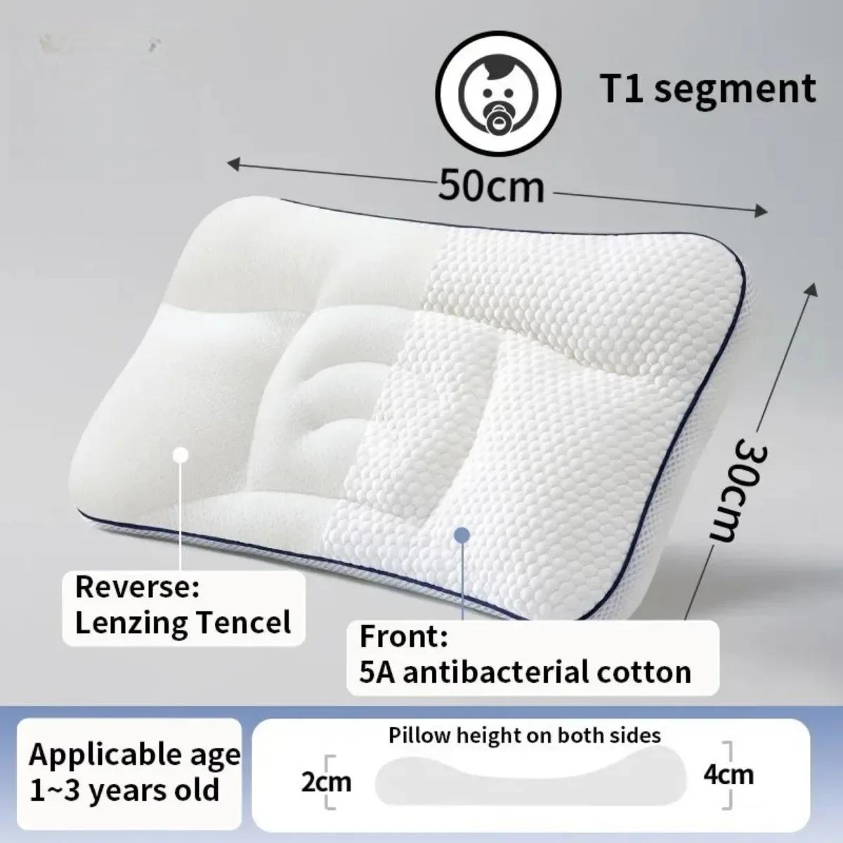 Children s Pillows 1 to 3 Special Pillows for Babies Aged 3 to 6 Months and Pillows for Children Over 6 Months Old in the Summer