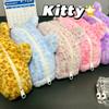Hello Kitty Pencil Case Large Capacity Plush Pen Holder Hello Kitty Storage Bag Makeup Bag Cosmetics Pouch Desk Organizer Bag