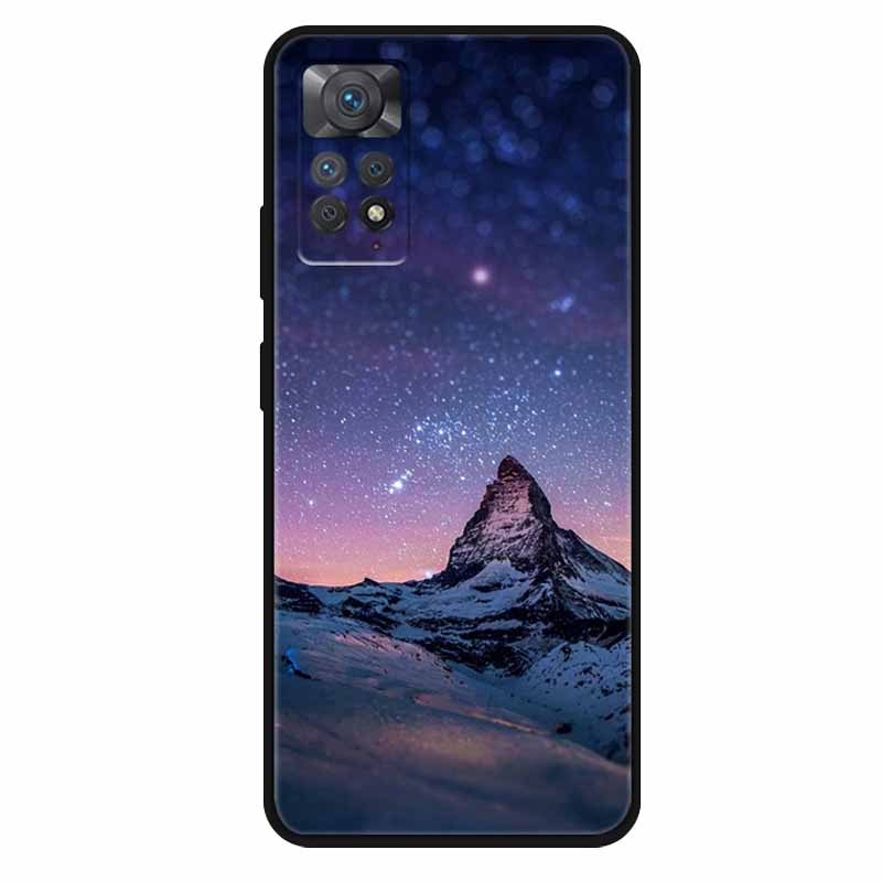 For Xiaomi Redmi Note 11 Pro 4G Case Soft Space Marble TPU Silicone Back Cover For Xiaomi Redmi Note 11Pro 4G Cases Bumper Shell