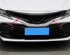 Pro Toyota Camry 2018-2021 Kryt masky přední mřížky automobilu Vzhled karbonových vláken