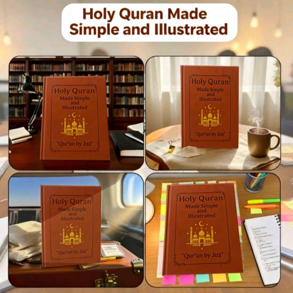 Premium Educational Quran Study Guide Illustrated Study Guide Islamic Holy Quran Simple All 114 Surahs The Quran Journey Adults