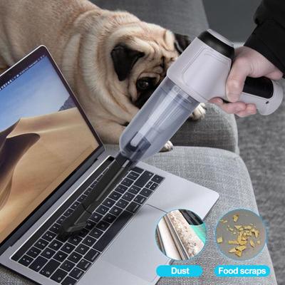 Electric Air Duster Car Vacuum Cleaner High Power 5000Pa Strong Suction Rechargeable Portable Handheld Dust Remover