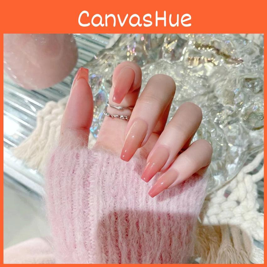 Wearable Nail Stickers Gradient Nail Wraps Removable Nail Art Pieces Complete Y18