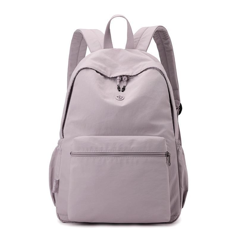 Anti-splashing nylon bag, new large-capacity student schoolbag, trendy outdoor travel bag, literary women's backpack.
