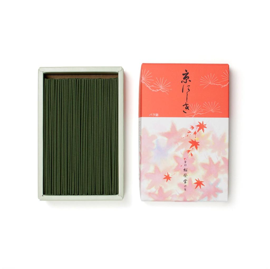 SHOYEIDO Moosgarten Räucherstäbchen Kyo-nishiki 500 Stück Hergestellt in Japan