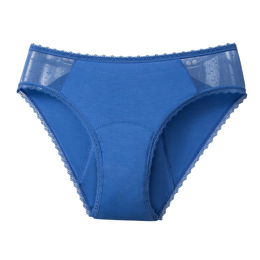1Pcs Menstrual Briefs for Women Period Cycle Underwear Viscose Bamboo Cotton Panties 4-Layer Absorbent Leakproof Lady Lingerie