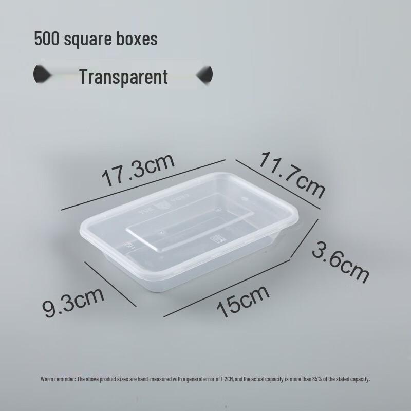 

Yueyong Disposable Rectangular Takeout Lunch Boxes