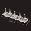 Non-Magnetic Nail Stand For Press On Nails Display Acrylic Nail Tips Practice Holder Reusable Nail Stand For Beginners Diy Salon