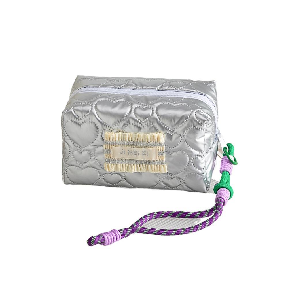 

Large Capacity Travel Toiletry Bag Korean Style Cosmetic Bag Toiletries Organizer белый