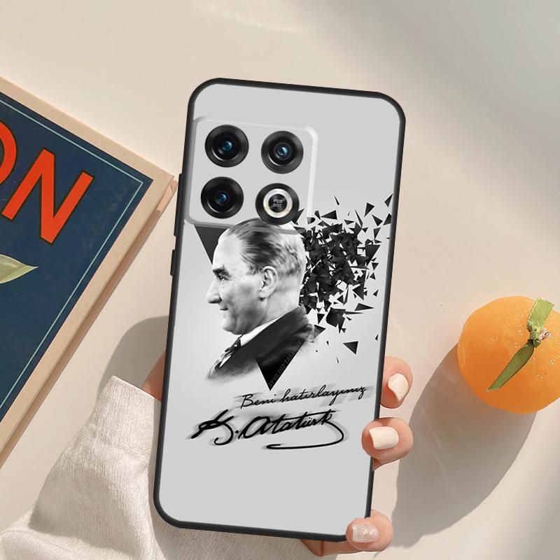 Turkey Mustafa Kemal Ataturk Case For OnePlus 15 13 12 11 13R 12R 10T 8T 13T OnePlus Nord 5 CE 3 2 4 Lite N20 N30 Cover