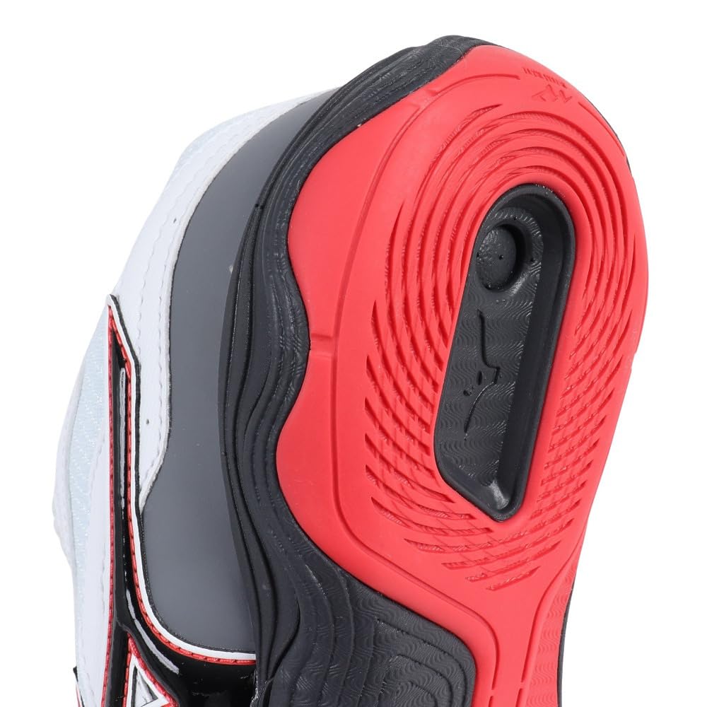 MIZUNO Table Tennis Shoes WAVE MEDAL SP5 81GA2412 White/Black/Red 28.5 cm 2E
