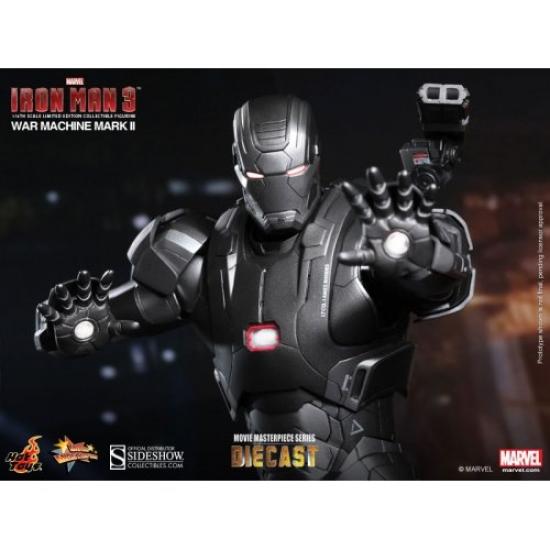 Movie Masterpiece DIECAST Iron Man 3 War Machine Mark II Scale Painted Movable Figure 1/6 Die-Cast