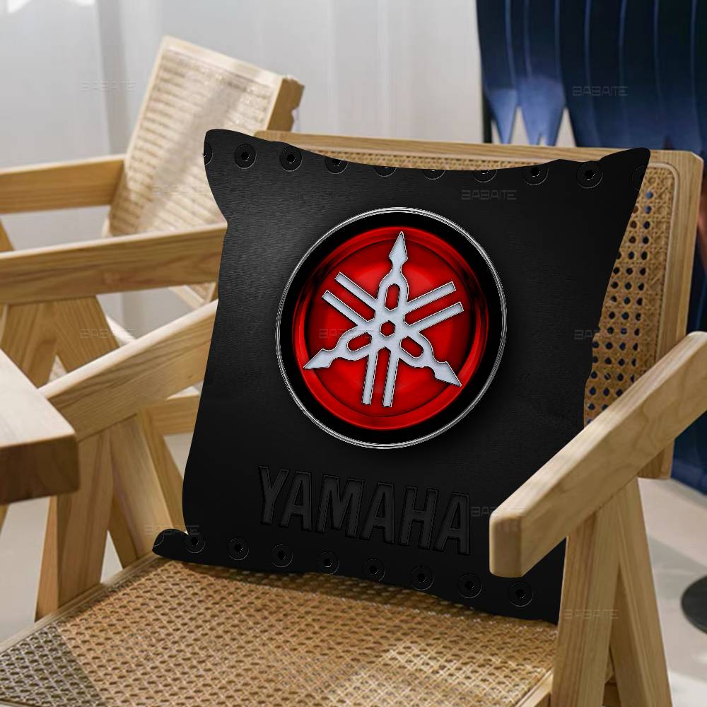 Motorcycle Cool Y-YaMmahaS Cushion Cover Pillowcase Upholstery Sofa Throw Pillow Home Decor Pillowcas