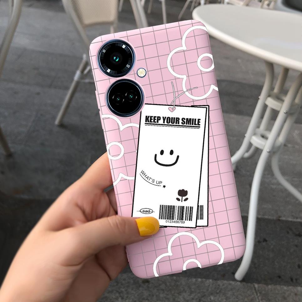For TECNO Camon 19 Neo Case Cartoon Boy Child Fashion Phone Case Back Cover For Tecno Camon 19 Pro Camon19 Matte Soft Bumper Bag