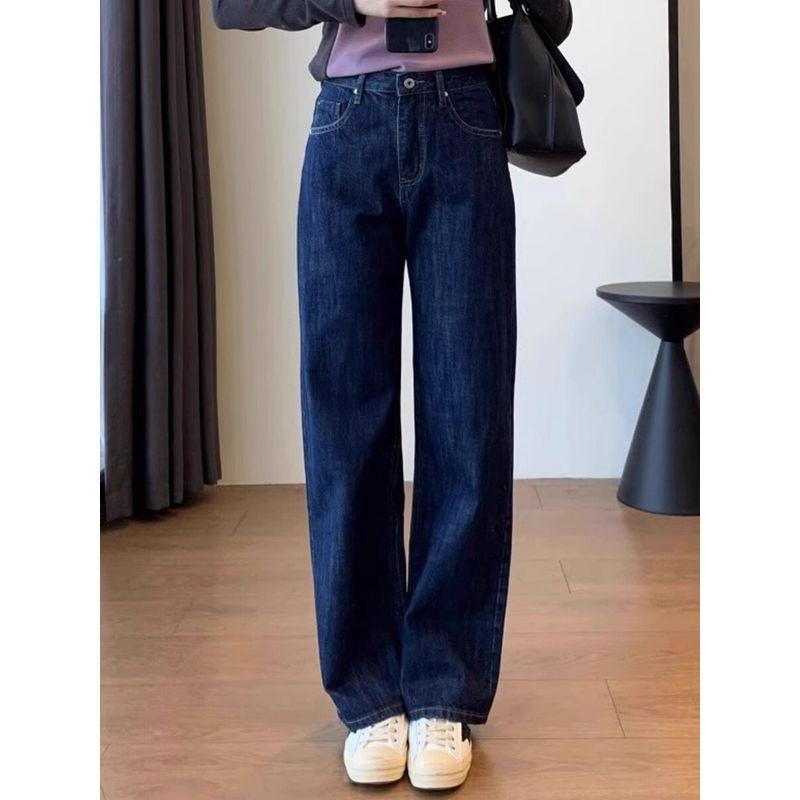 Pear Shapes Dark Blue Plus Size Plus Size Ladies Denim Dark Blue S