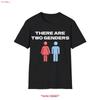 There Are Two Genders Offensive T Shirt Funny Meme Sarcasm For Him And Her Vintage Graphic Casual Breathable