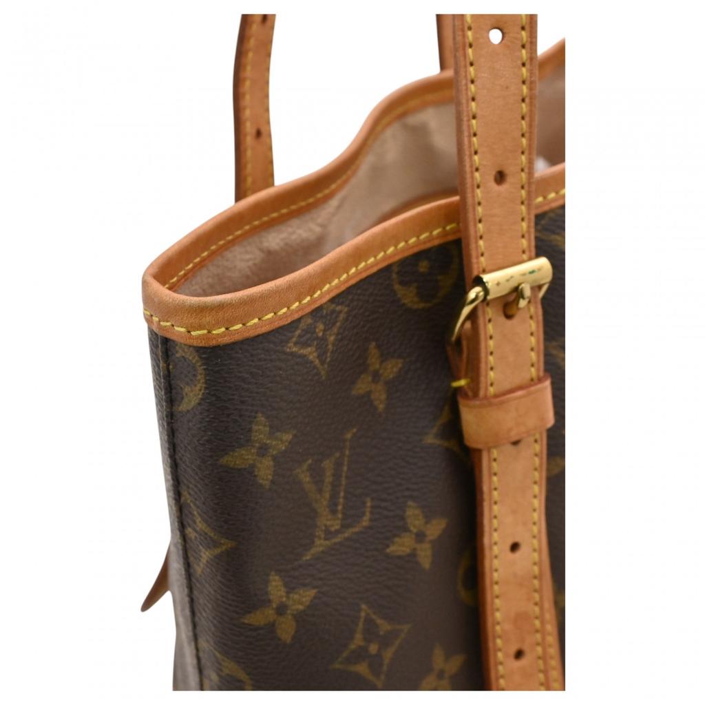 Auth LOUIS VUITTON Monogram Bucket GM Tote Bag B Rank lv9929we