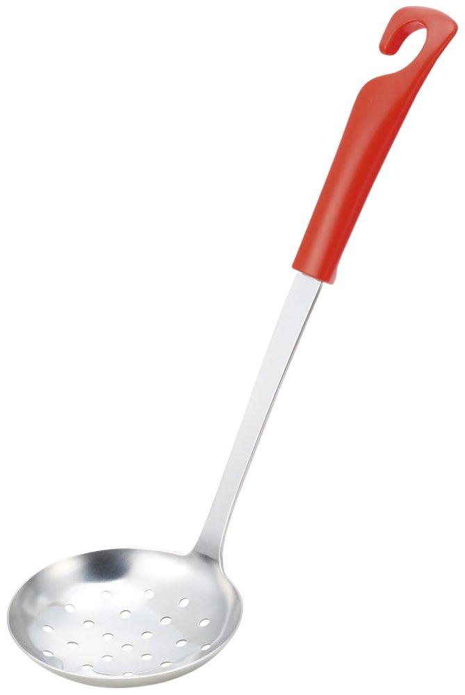 Kai House Select Red Slotted Made in DE5830 Ladle, Japan,