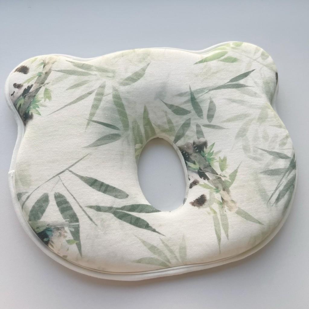 Baby Kopfformkissen Memory-Schaum Anti-Überrollen Säuglingskissen zur Vorbeugung & Korrektur des Flachkopfsyndroms Kleinkind Orthopäisches Positionierungskissen