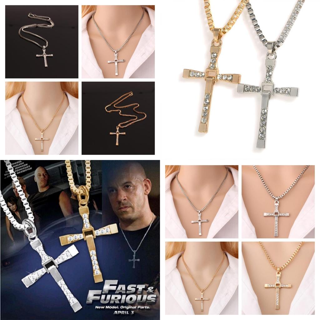 Fast And Furious 8 Cross Necklace Toledo Necklace