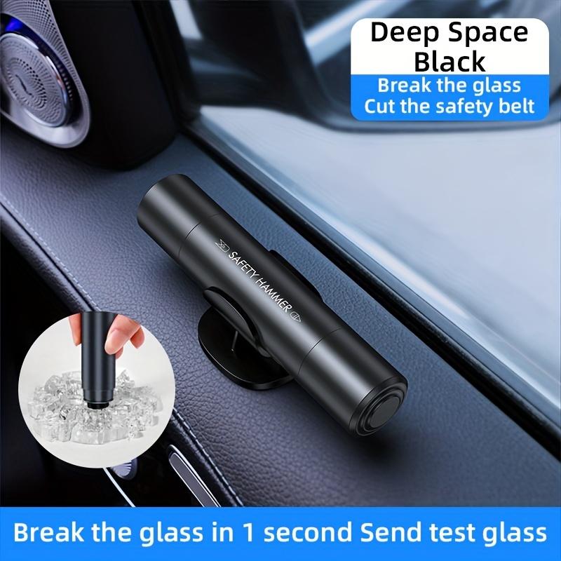 

New Car Safety Hammer Mini Auto with a Multi-functional Escape Hammer to Break the Glass Rescue Hammer Auto Window One Second чорний