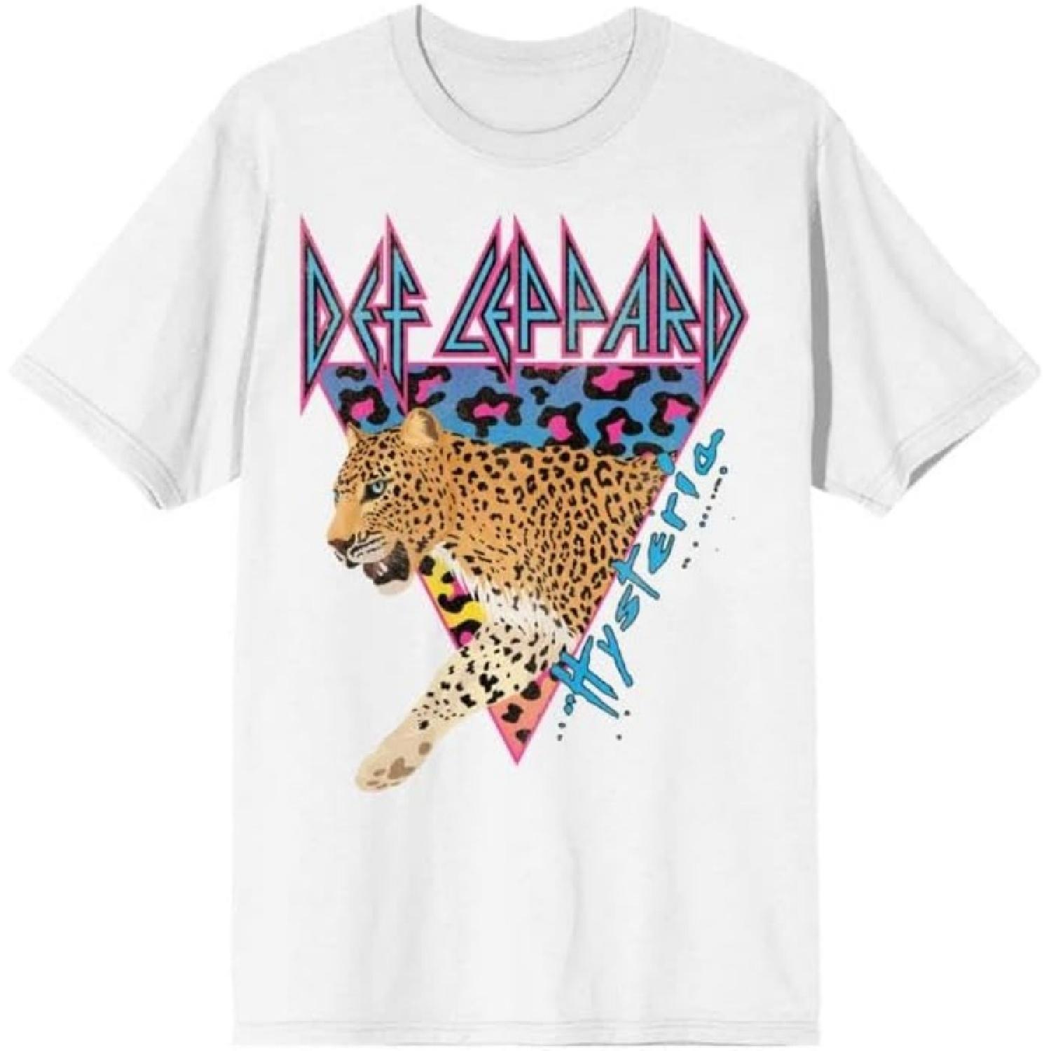 Bravado Def Leppard Hysteria Adult White T-Shirt S белый