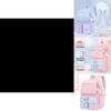 Waterproof Schoolbag Backpack For Primary School Students Breathable And Durable Makaron Color Girls Backpack