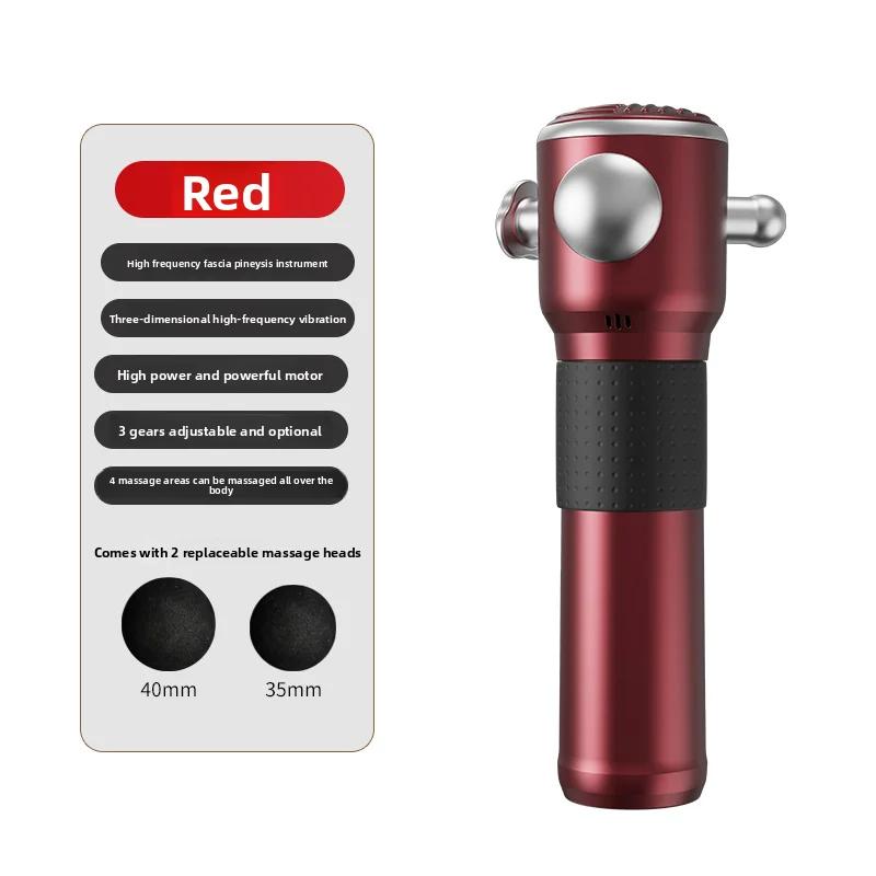 High Frequency Fascia Gun Relaxation Gun Sports Fitness Muscle Relaxation Massager Full Body Massage 3 Gear
