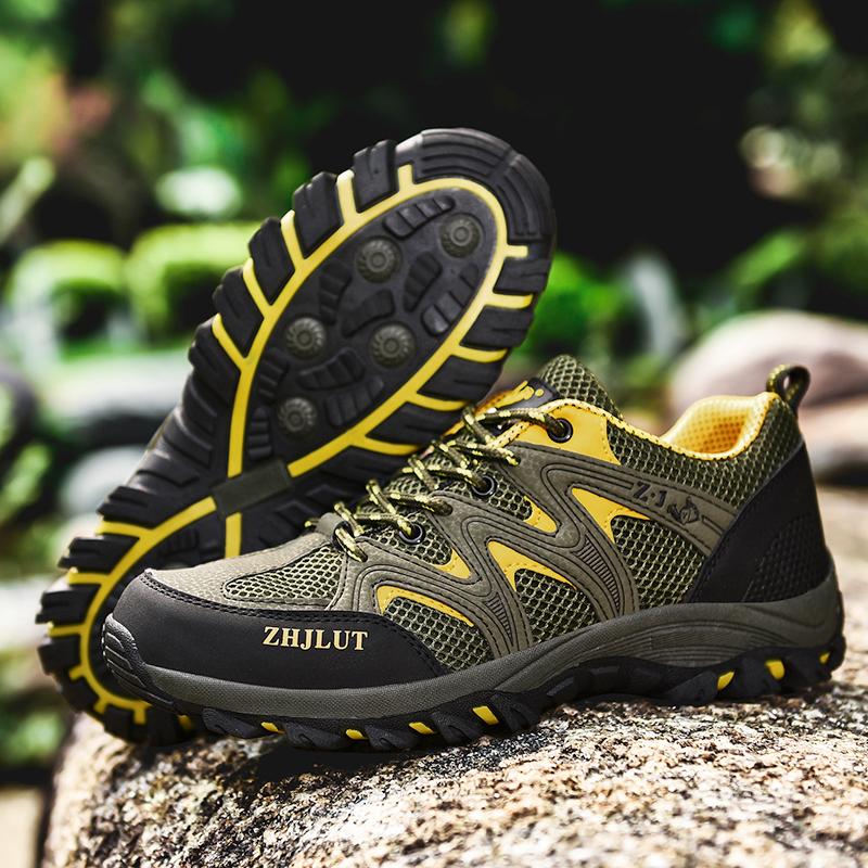 36-44Men's/Women's Mesh Breathable Hiking Shoes Fashion Wear-resistant Non-slip Hiking Sneakers
