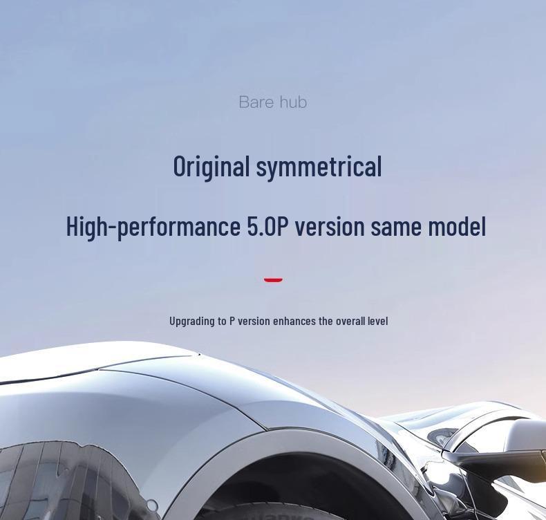 19-Inch Model Y Tesla Hubcaps: Sun God Full-Edge Covers for Modification