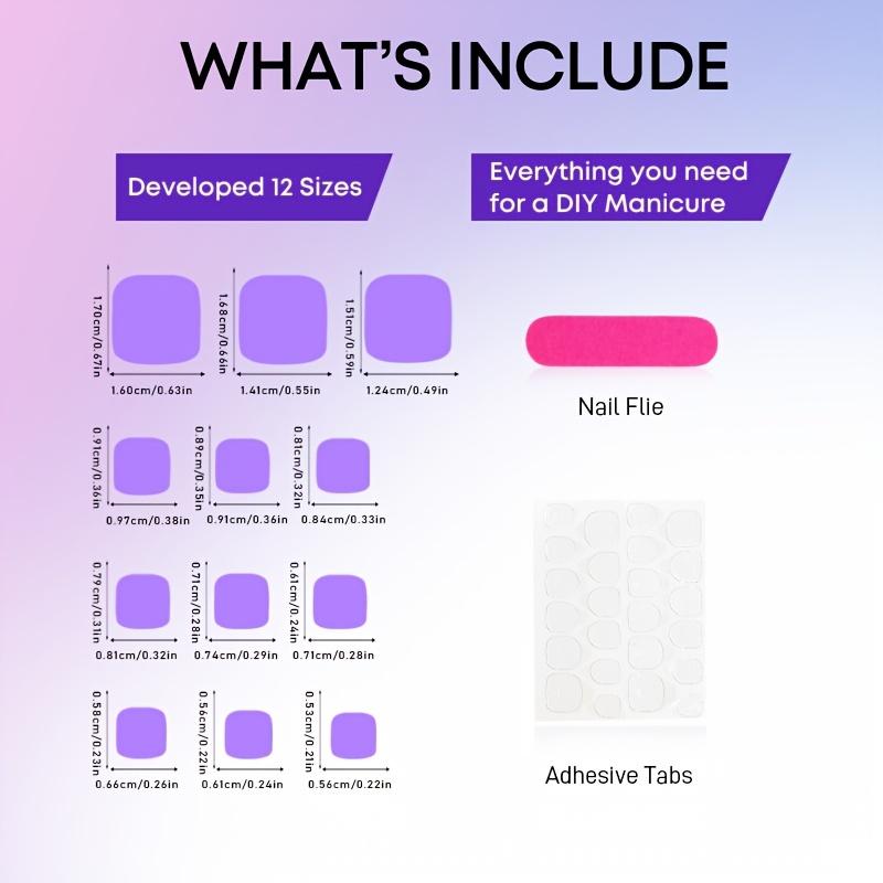 24pcs Elegant French Square Nail Patches, Mixed Color System, Short Length, Glossy Finish with 3D Rhinestone & Flower Design, Fashionable