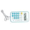 Pocket Calculator Mini Small Portable for Students School Office Supplies with Rope Blue