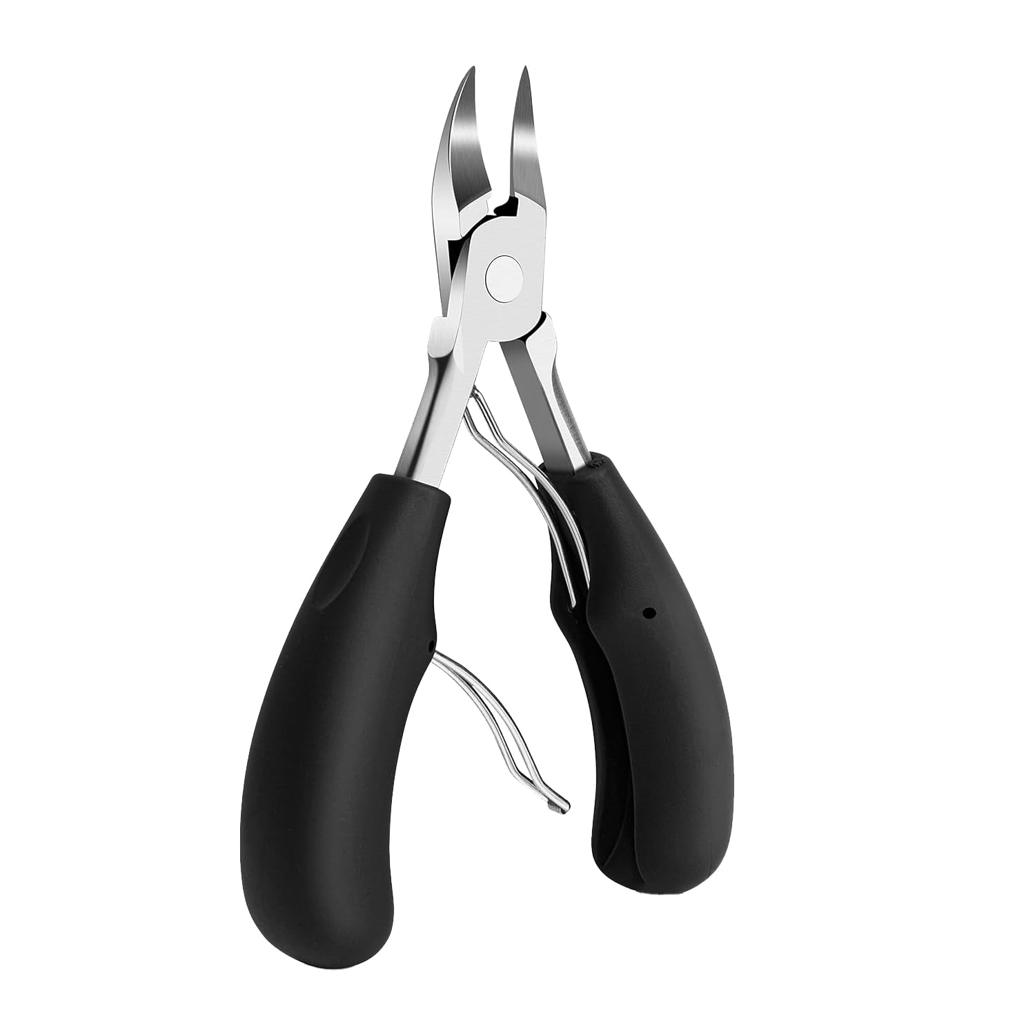 Toenail Clippers for Seniors Thick Toenails, Heavy Duty Toe Nail Clippers Adult Thick Nails Long Handle, Large Toenail Clippers for Thick Nails-1Pcs чёрный