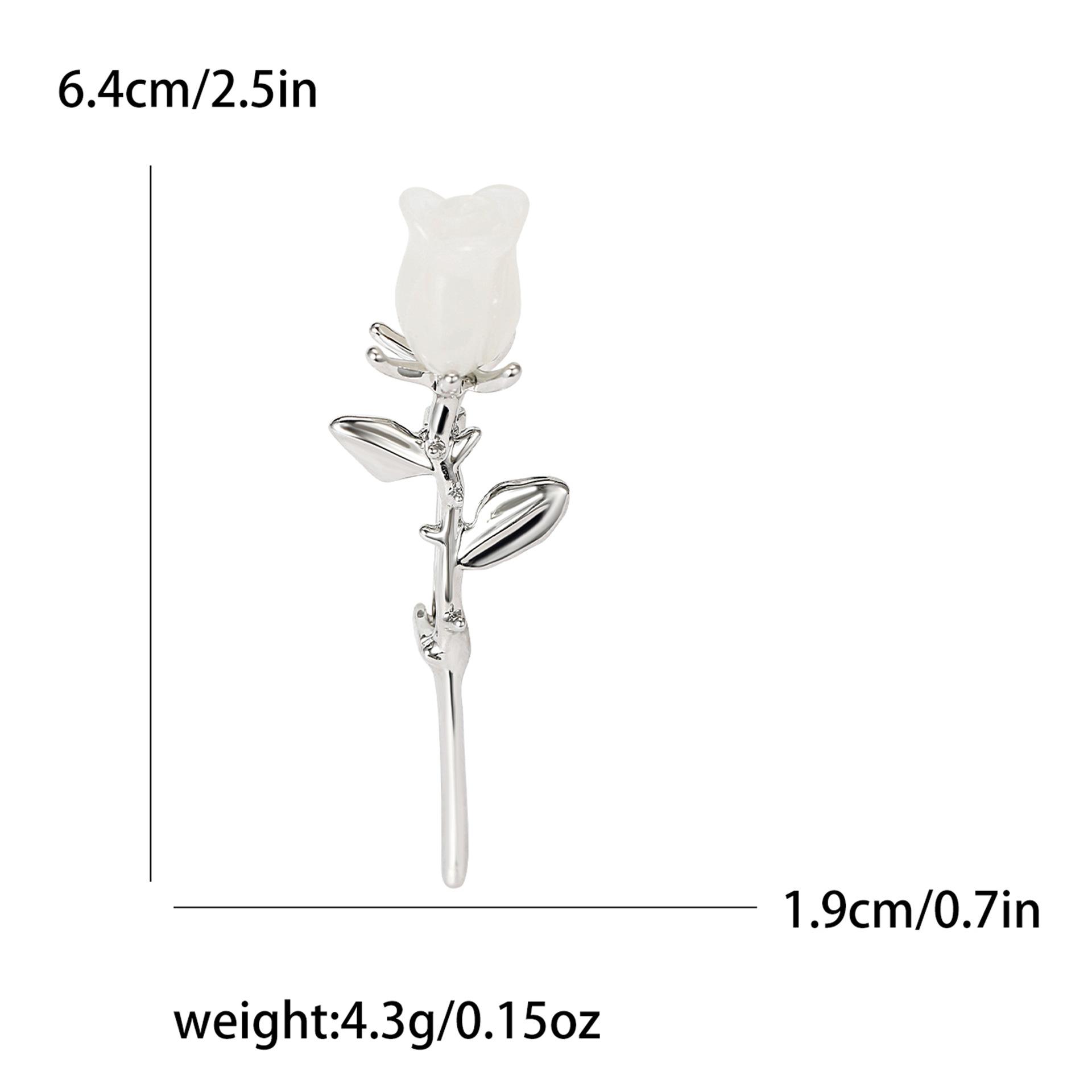 Эмаль Магнолия Брошь Корейская Маленькая Свежая Растительная Цветочная Заколка Женская Одежда Корсаж Ювелирные Изделия