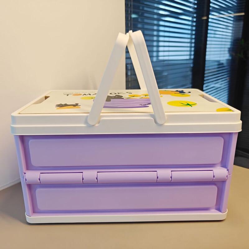 Foldable 18L Camping Storage Basket