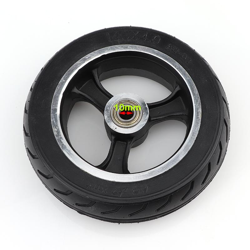 5.5-6 Inch Wheel 145x40 Solid Tire with Aluminum alloy Hub for Mini Electric Scooter Fastwheel F0 ackhot Carbon Fiber Scooter