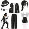 Michael Jackson Kinderkleidung Cosplay Geburtstagsparty Tanzaufführung Kinderkostüm Popstar Outfits