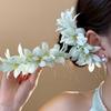 Large Chinese Style Side Clip Bohemian Thai Hair Fork Vintage Flower Hair Stick  Girls