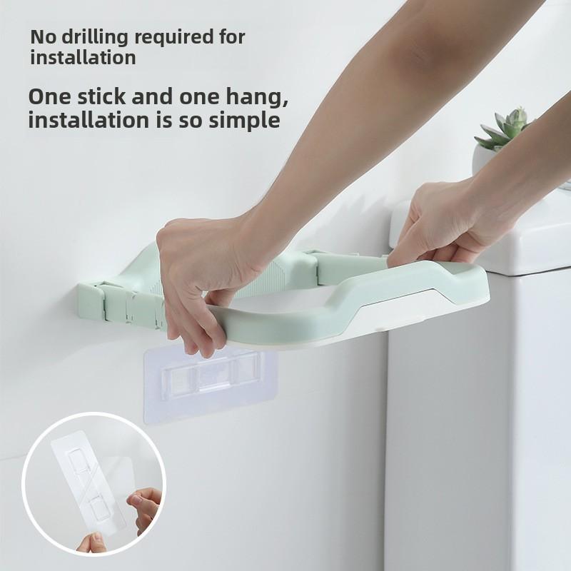 Bathroom Washbasin Rack, Kitchen Wall-mounted Washbasin Hook, Bathroom Non-drilling Storage Rack, Multi-functional Storage Rack