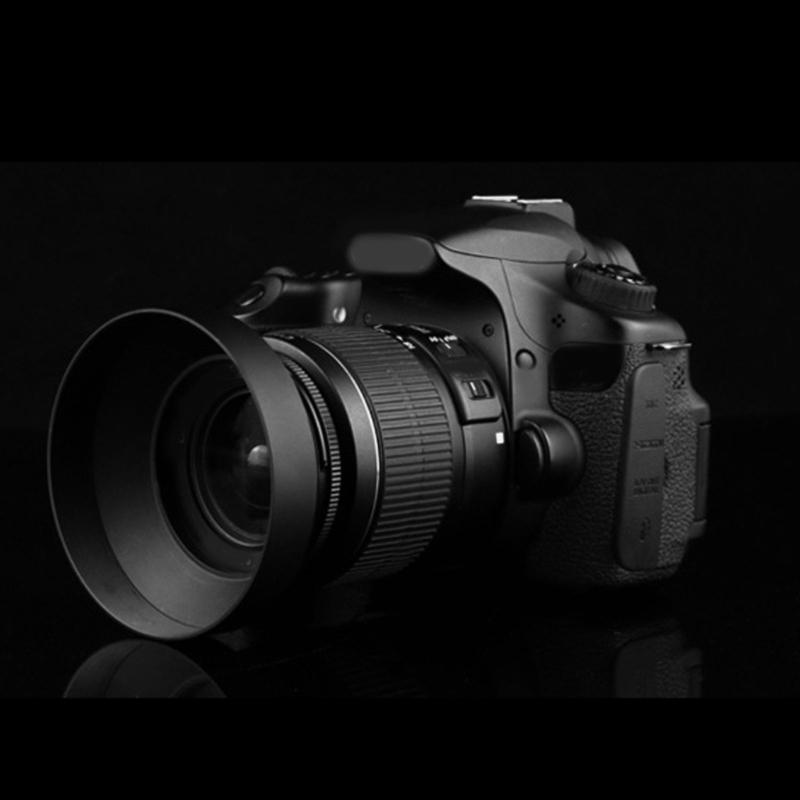 Metal DSLR Camera Lens Hood For Various Lens Models Lens Shade 39mm- 82mm Enhances Photography