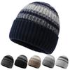 Thickened Warm Winter Cap Windproof Pullover Hat Fashion Knitted Beanie Hat Unisex