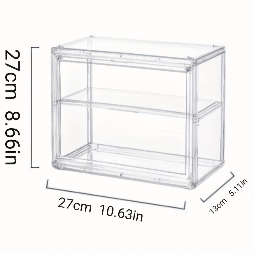 

Multi-Purpose Storage Display Cabinet – Action Figures, Blind Boxes, Bags, Cosmetics, and Bathroom Organizer for Neat Display