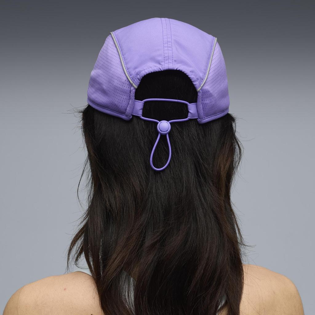 5 Short Visor Panel 02616707_Runner Cap_Dark Amethyst_