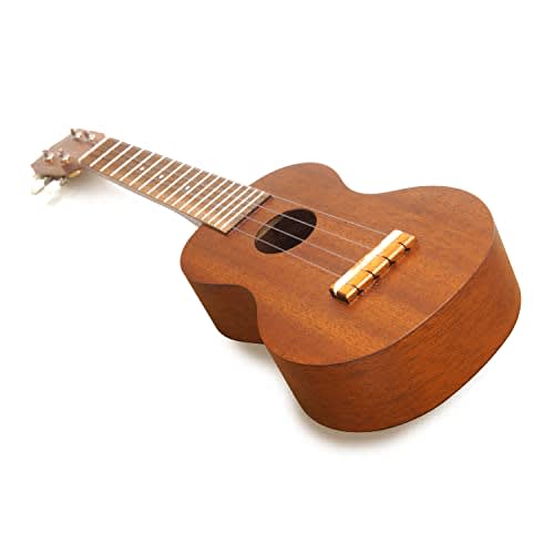 Famous FLS-60 Long Neck Soprano Ukulele (Made In Japan with Mahogany)