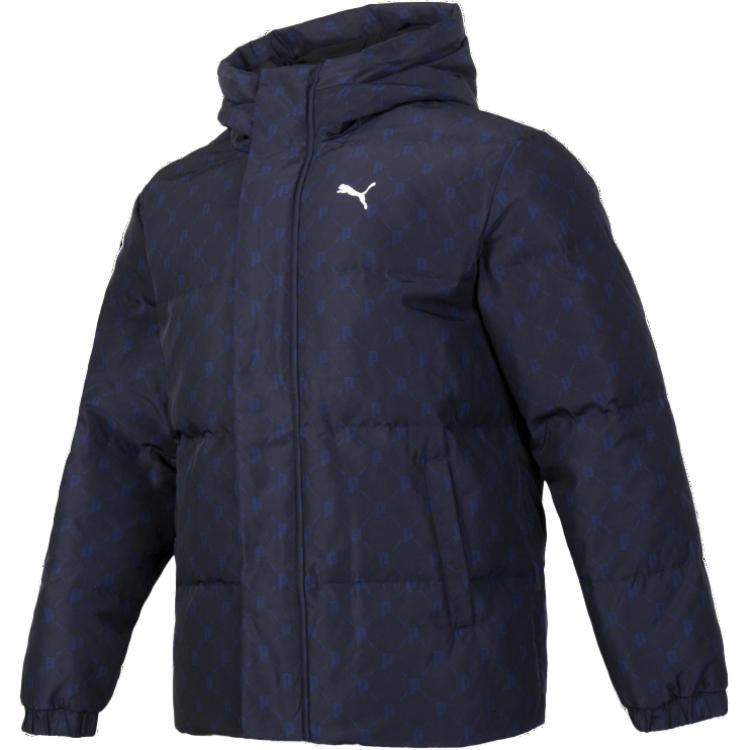 

Puma Теплая повседневная куртка-пуховик с капюшоном, унисекс, черная 685319-01 S