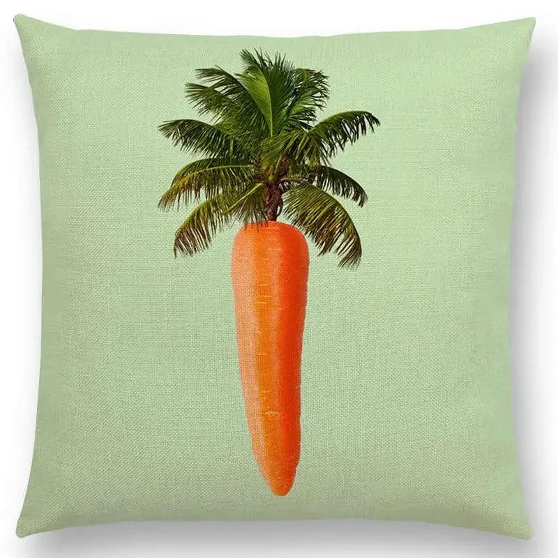 Różowy Sen Kolorowa Fantazja Seksowny Wystrój Poszewka na Poduszkę Sofa Rzutowa Wieloryb Flaming Kot Hamburger Pączek Poszewka na Poduszkę