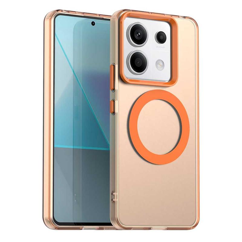 For Xiaomi Redmi Note 13 Pro 5G Case Magsafe Wireless Charging Cover Xiaomi Redmi Note 13 Pro Plus Matte TPU Phone Back Bumper