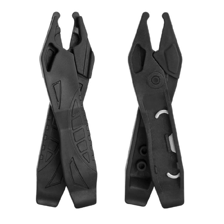 Bicycles Chain Hook and Tire Levers Combo Tool Bike Tire Pry Bar Removal Tool